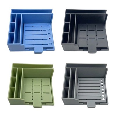 Multifunctional Sticky Note Holder PP Materials Space Efficient Organizers
