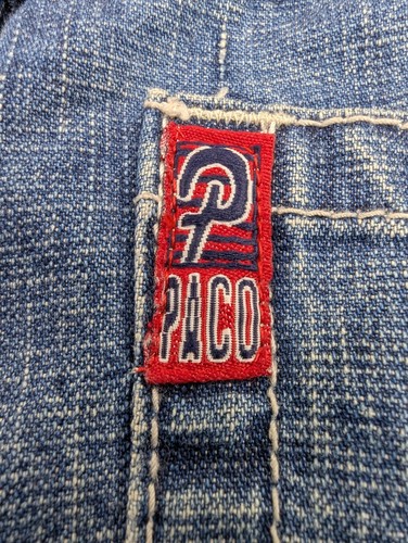 VINTAGE Paco Jean Shorts Men's 32x12 Denim Carpenter Sport Atmosphere Skater 90s - Picture 5 of 16