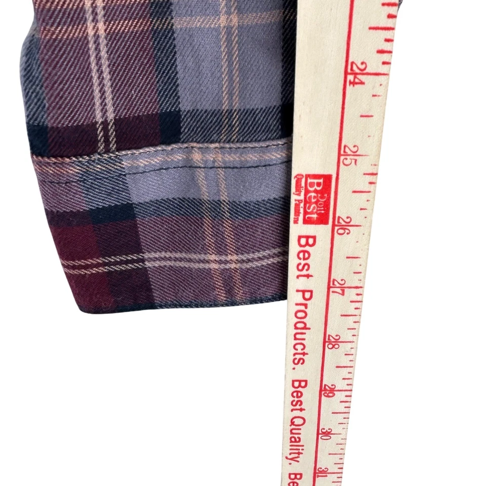 Harley Davidson Franela a Cuadros Extraíble Capucha Chaqueta Camisa Mujer 2XL Foto 4 de 4