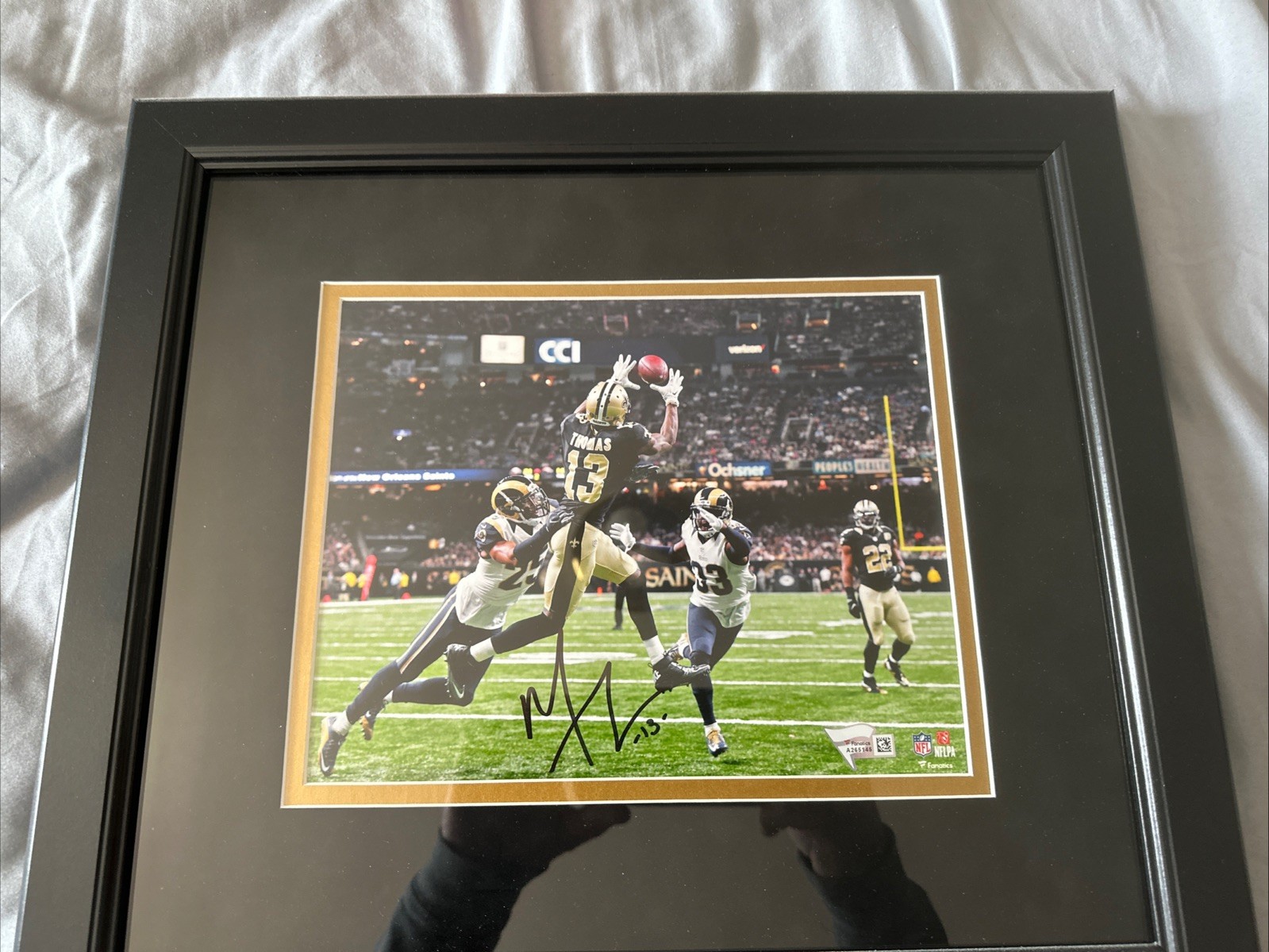 Michael Thomas signed Custom Framed 8x10  Saints Photo Fanatics
