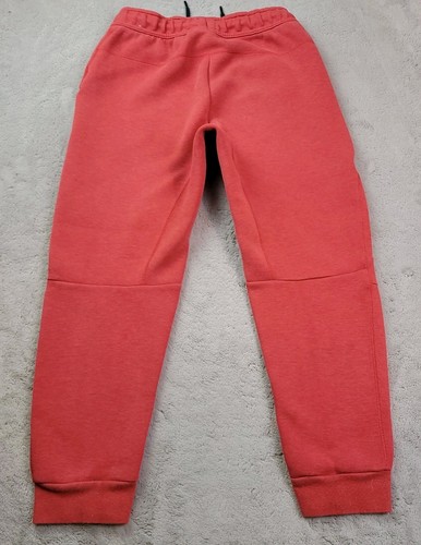Nike Sportswear Tech Fleece Joggers Boys Large Red Pockets Gym Sports FD3287 - 第 6/10 張圖片