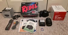 Canon EOS Rebel T3i 18.0MP Digital SLR Camera Bundle w/ 3 Lenses and Extras
