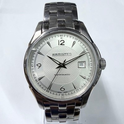 Hamilton Jazzmaster Viewmatic Automatic Watch, Stainless wrist 19cm/7.5in
