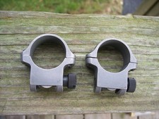 1" Ruger Medium Rifle Scope Rings Gray No 1  77-22 Mint