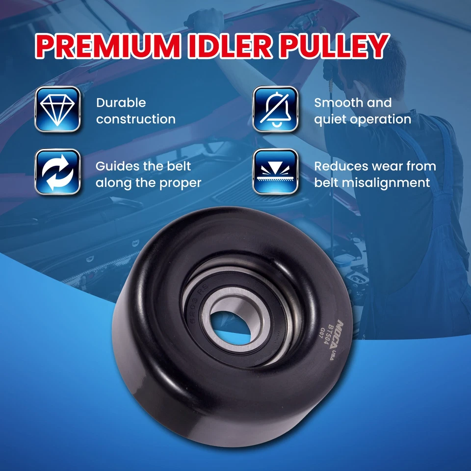 90K-38178 Complete Serpentine Belt Drive Component Kit for Chevry GMC Envoy Isuz - Image 4 of 4