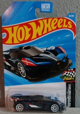 2026 HOT WHEELS B CASE BUGATTI BOLIDE 50/250 HW STARTING GRID 4/10 DARK BLUE