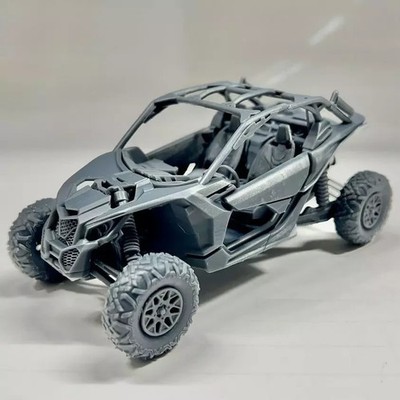 3D Resin Printed Can Am Maverick X3 in 1/25 Scale