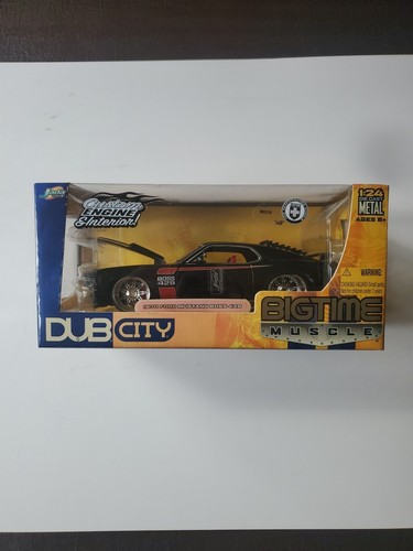 Jada Toys 2004 Dub City Big Time Muscle 1970 Ford Mustang Boss 429 Custom Engine