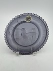 3 1/2” Fairpoint  Glass Company rule Plate Ruby Throated Hummingbird Design — photo 1