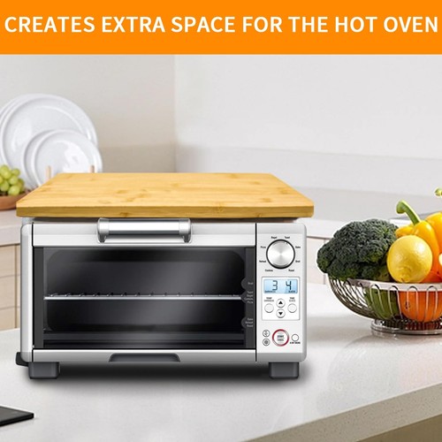 Tagliere in Bambù per Breville BOV450XL Mini Forno Tostapane Smart, 15,2"L x... - Foto 7 di 7