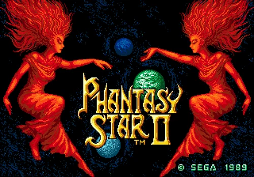Phantasy Star II 2 - Sega Genesis Game