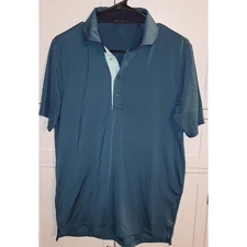 Greyson Polo Shirt Mens Small Blue Striped Golf Athletic Casual