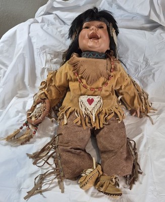 Duck House Heirloom Doll - Native American Indian - Numbered 411/5000