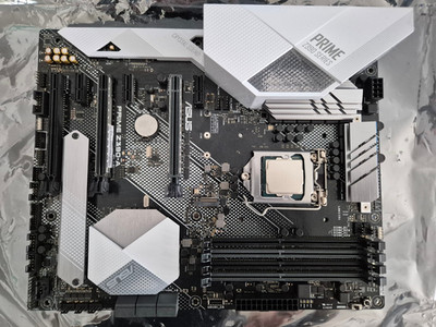 Asus Prime Z390-A +  Intel Core i7-8700K