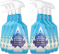 Daily Shower Shine Spray 750Ml Pack of 6 Bathroom Cleaner to Prevent Limescale, 4.65 per litre