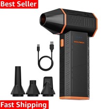 MF50 Compressed Air Duster-110000RPM Super Power Electric Air Duster, 3-Gear ...