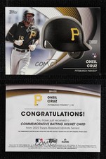 2022 Topps Update Oneil Cruz #BH-OC Rookie RC