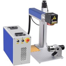 300W 2.5D JPT M7 Fiber Laser Marking Machine Ezcad 3 Relief Deep Marker Engraver