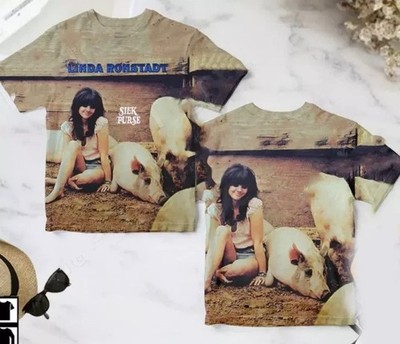 HOT Linda Ronstadt Silk Purse Album Cover AOP 3D T-shirt KK1935