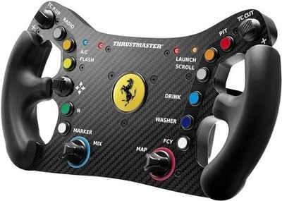 Thrustmaster - Ferrari 488 GT3 Wheel Add-On Compatible with PC, PS4, PS5, Xbox O