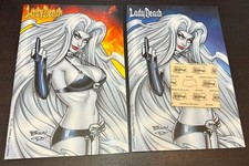 LADY DEATH ECHOES #1 (Coffin Comics) -- Bill McKay FTW + Naughty Edition VARIANT