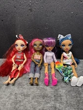 Lot Of 4 Rainbow High Dolls