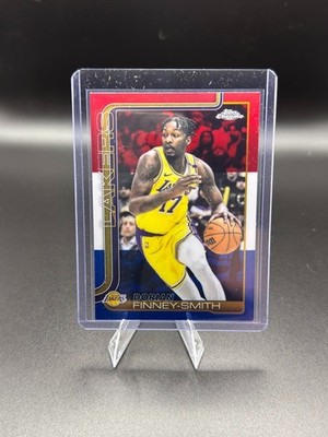 2025-26 Topps Chrome - Dorian Finney-Smith #192 Red White and Blue Refractor