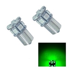 Pa Led 2pcs 13smd 1156 Ba15s Green Auto Led Bulb 12v For Turn Signal Side Ma... Pa Led 2pcs 13smd 1156 Ba15s Green Auto Led Bulb 12v For Turn Signal Side Ma...