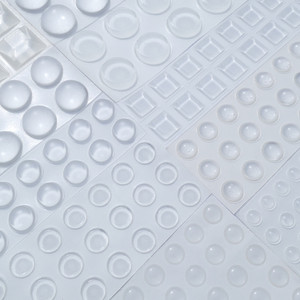 Elastikpuffer selbstklebend transparent Anschlagpuffer, Gummifüße, Rutschstopper