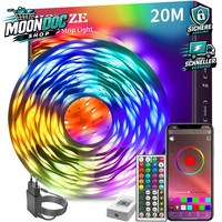 LED Streifen 20M RGB Dimmbar Musik Sync Mit Fernbedienung Und Bluetooth APP