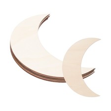 in legno 8.3x2.6 pollici, 5 pezzi per decorazioni fai da te