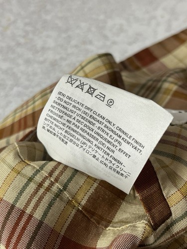Acne Studios Tailored Jacket Blazer 20SS Check Brown FN-WN-SUIT000031 Size S - Picture 8 of 8