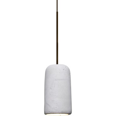 Besa Lighting 1XT-GLIDENA-LED-BR Glide Pendant Bronze