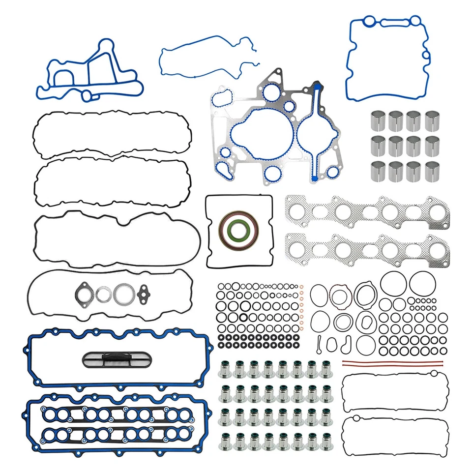 Nuevo kit de junta de reconstrucción de motor para Ford F-250/F-350 2003-2007 6,0 L Powerstroke Foto 4 de 4