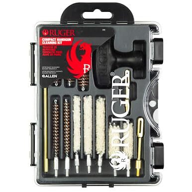 Allen Company Ruger Handgun Cleaning Kit with Case 15-Piece Pistol Care Set