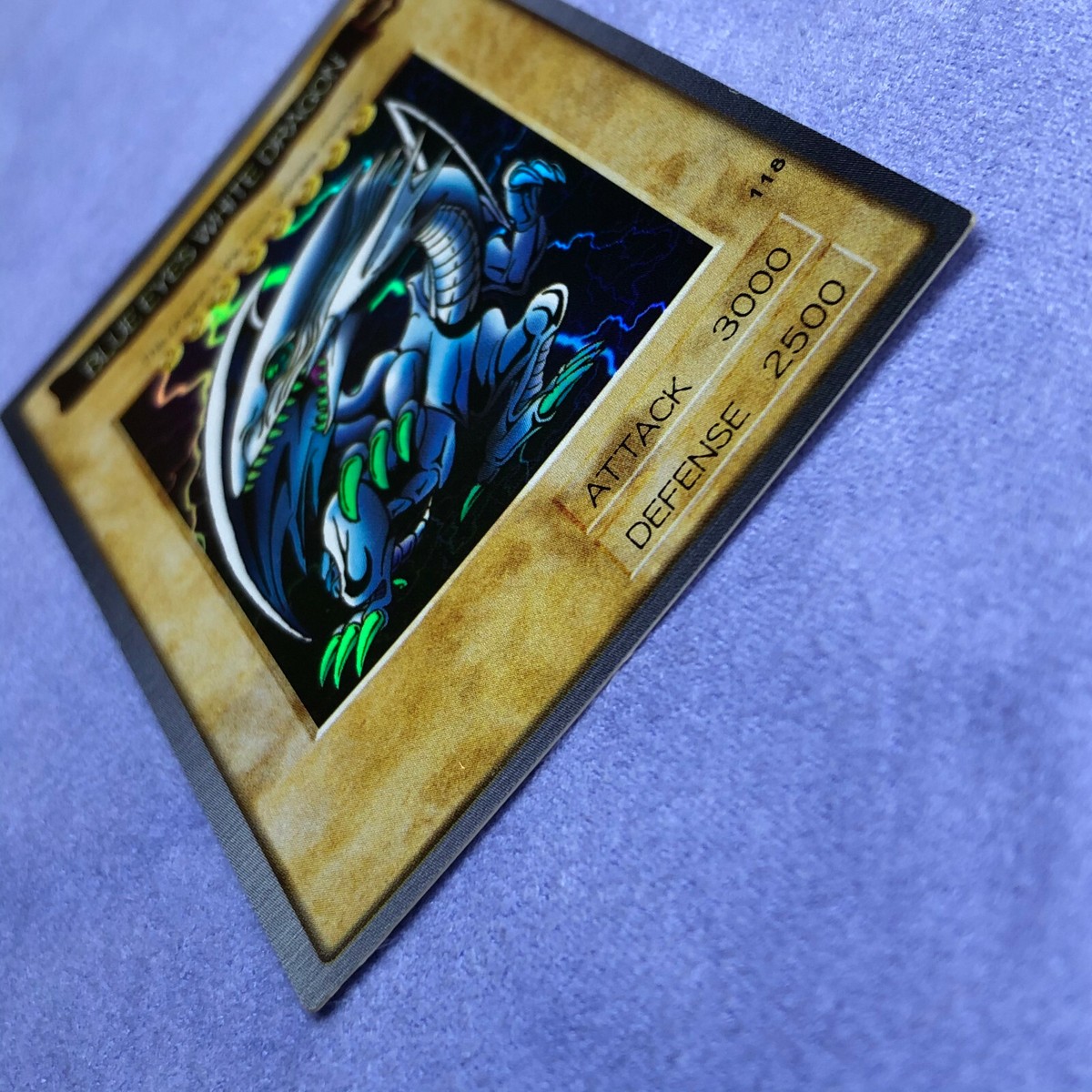 【1999バンダイ英語版】Blue-Eyes White Dragon #118 1999バンダイ英語版】Blue-Eyes White Dragon #118 - メルカリ