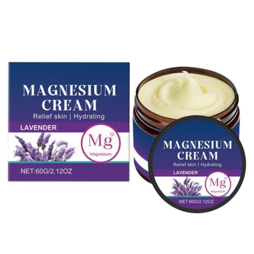 Magnesium Cream For Sleep & Cramps - Lavender Muscle US HOT Relaxation A0H7 - Picture 18 of 18