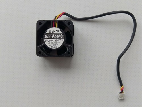 Sanyo Denki SanAce40 Fan | 40 x 40 x 20 mm | 12V DC | 109P0412D6D03 | 11000 rpm - Afbeelding 2 van 5