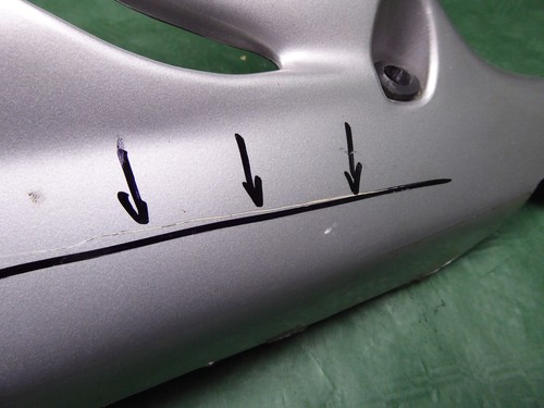 Triumph Fairing Panel Sprint ST 955 Belly Pan (INT.*C3) Fairing Front Part LHS - Picture 2 of 7