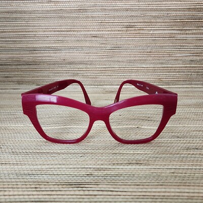 See Eyewear 6015 C214 Red 50mm Frames 50mm Glasses Italy