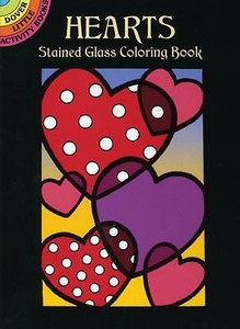 Download Hearts Stained Glass Coloring Book 9780486438443 Ebay