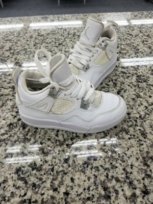 air jordan 4 retro white metallic silver