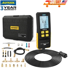 Fuel Oil Pressure Gauge Kit Digital Fuel Pressure Tester Adapters 0~30kg/c㎡ USA