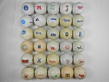 30 Vintage mix logo Golf Balls: Pinnacle,Top-Flite, Titleist, Wilson, ProStaff