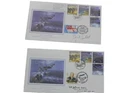 2003 GUERNSEY DAM BUSTERS ANNIV LIMITED EDITION SIGNED COVER SET OF 2