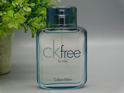 CK Free for Men By Calvin Klein Eau de Toilette Spray oz New