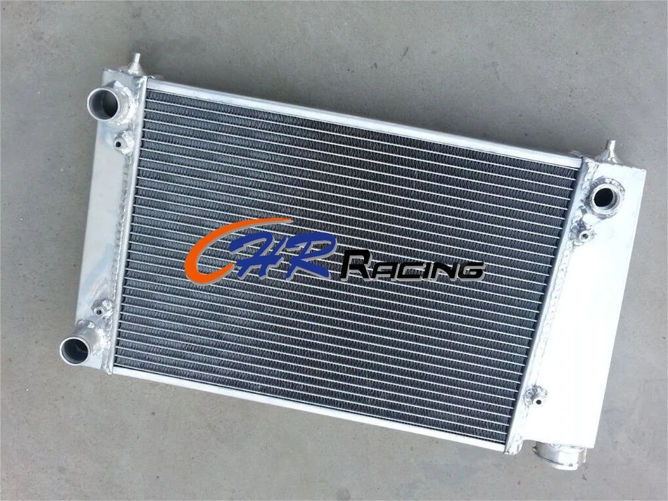 Radiador + cubierta + ventilador para Volkswagen Scirocco/Jetta 1976-1980 1,6 L con aire acondicionado MT Foto 3 de 4