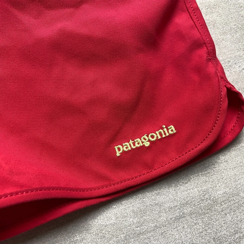 Patagonia Forries Shorey Board Shorts Niñas 10 Natación Rojo 67100 Poliéster SP17 Foto 2 de 4