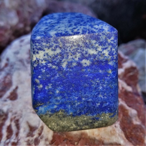 0,27Kg Lapislazuli in Königsblau mit Pyrit in Quarz Edelsteine Königsstein Nr.5 0,27Kg Lapislazuli in Königsblau mit Pyrit in Quarz Edelsteine Königsstein Nr.5