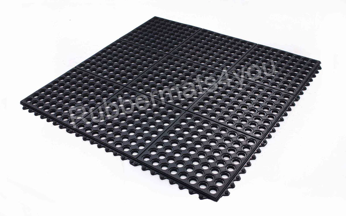 Interlocking cheap rubber mats